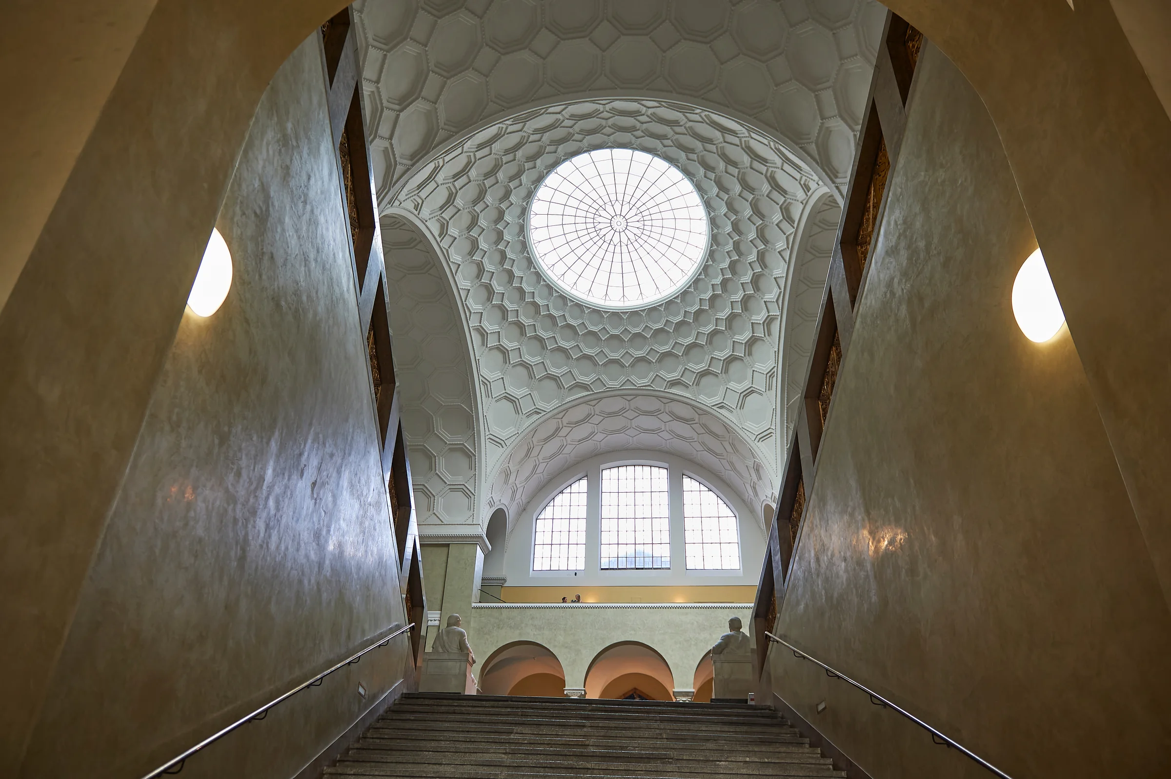 Interior de arquitetura clássica